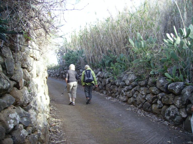 La Palma Wandern, kurz vor Puntallana